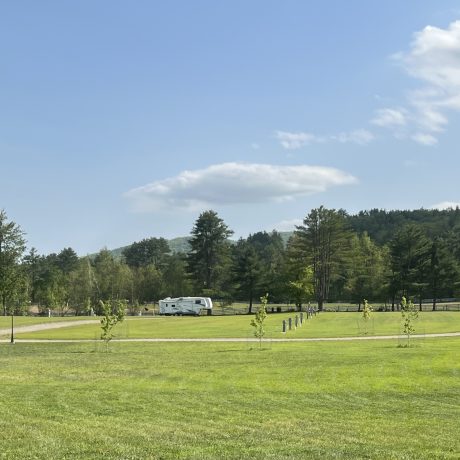 View of the RV sites